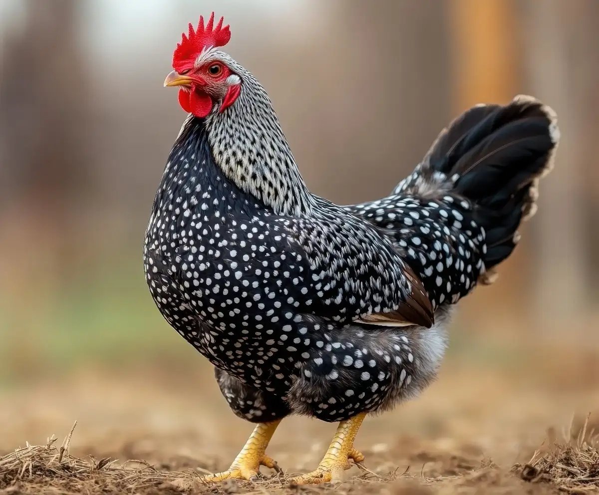 Poule wyandotte